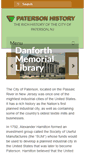 Mobile Screenshot of patersonhistory.com